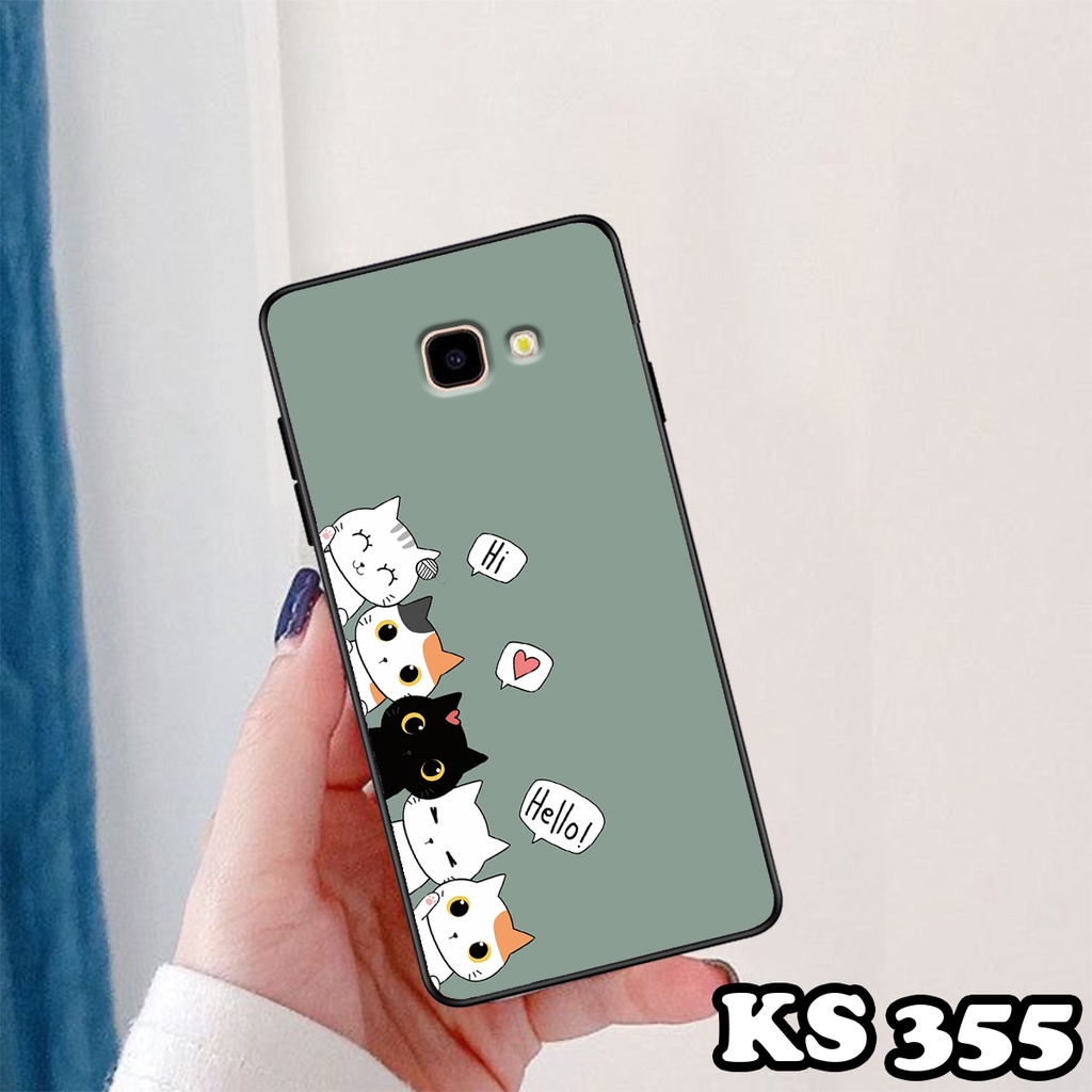 Ốp lưng Samsung J4 - Samsung J4 Plus - Samsung J4 Core - Ốp in hình Cat&amp;Bear đáng yêu - Chất liệu TPU siêu bền