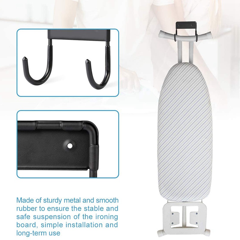 Móc treo bàn ủi , Móc bàn ủi , Bàn ủi Giá treo tường , Bàn ủi lớn &amp; nhỏ