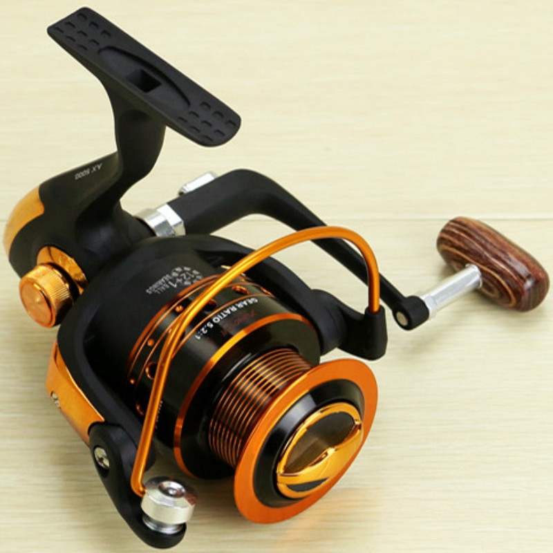 Máy Câu Cá AX500-9000 12BB + 1 Bi Chuyên Nghiệp