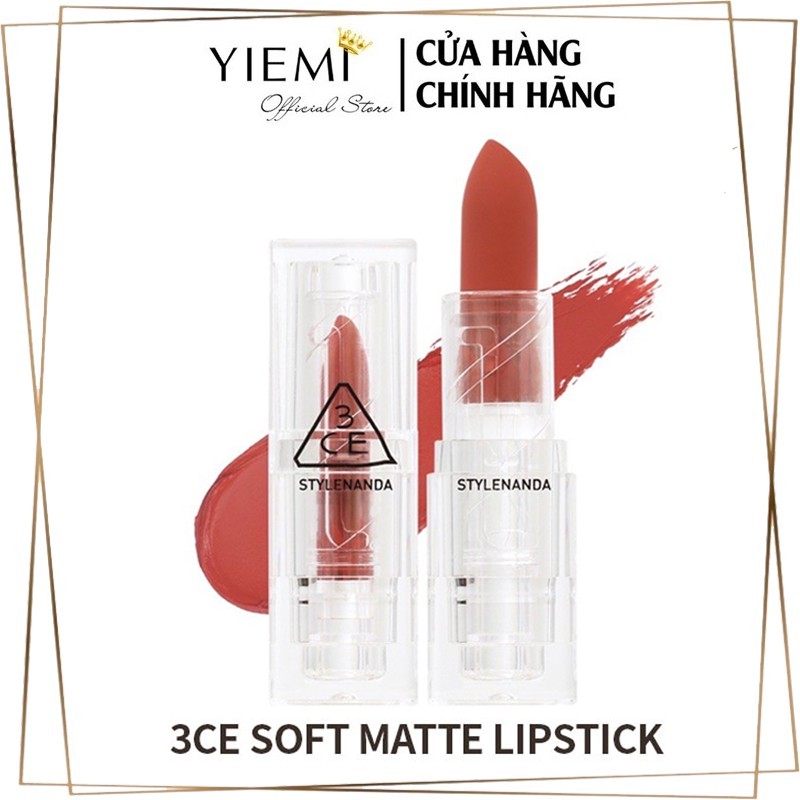 Son 3CE Clear Layer Chính hãng đầy đủ Bill, bảo hành đổi trả trong 3 ngày