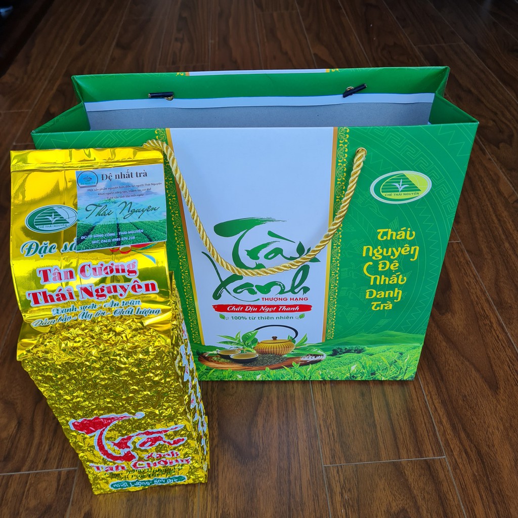 Chè thái nguyên, trà khô, chè búp loại 1 làm quà biếu đẹp TN03 | BigBuy360 - bigbuy360.vn