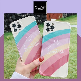 Ốp iPhone IMD hình cầu vồng mặt bóng sang trọng phong cách Hàn Quốc . Tương thích 7plus/8plus/X/XS/XsMax/11/11ProMax