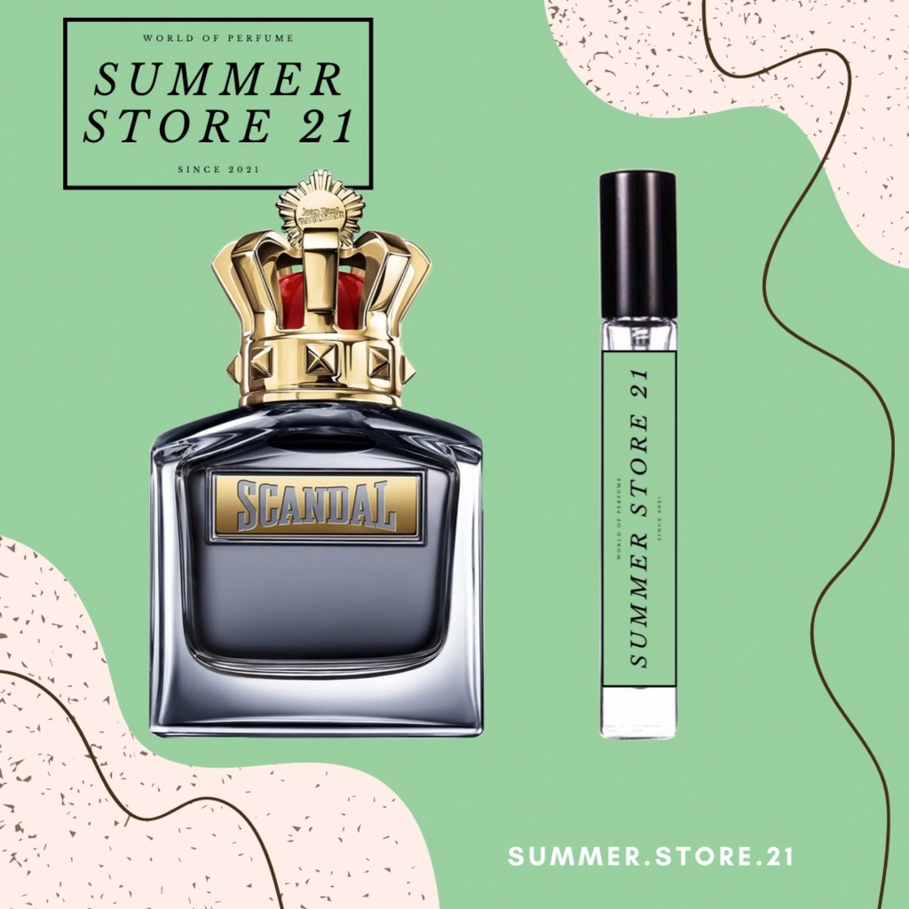 Nước hoa nam  Jean Paul Gaultier Scandal Pour Homme - 5𝘮𝘭/10𝘮𝘭