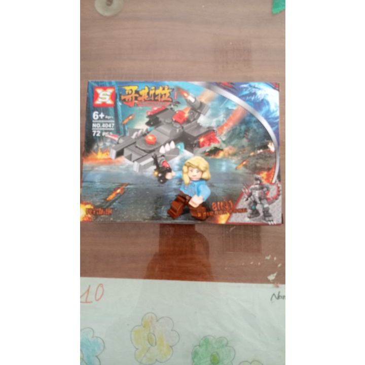 Đồ chơi kiểu lắp ráp nhân vật với 8 mẫu lựa chọn