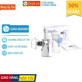 ✅ [BH 1 Năm] Máy Xông Khí Dung Mũi Họng Siêu Âm Cầm Tay: Mesh Nebulizer Xông Mũi Họng Cao Cấp - DCYK0078
