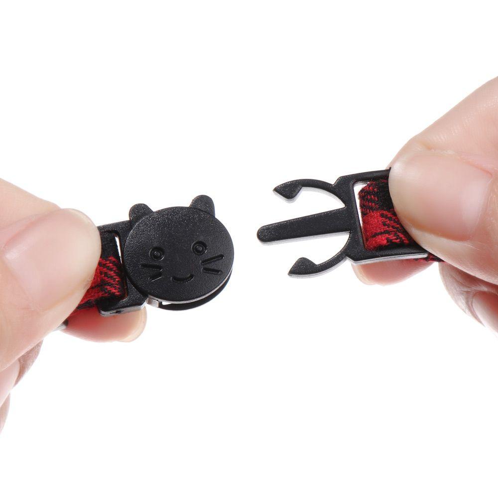 SUYO Vòng Cổ Caro Có Chuông Cho Thú Cưng