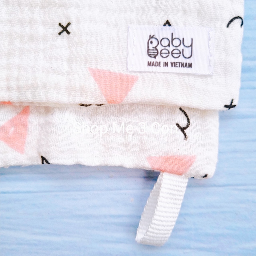 Set 5 Khăn Xô Sữa Organic Baby Bee Cao Cấp