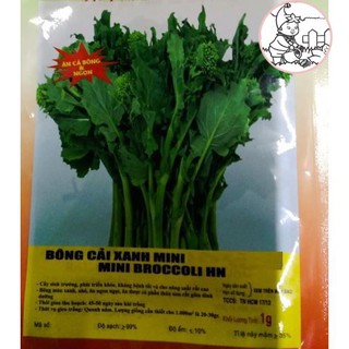 HẠT BÔNG CẢI XANH MINI - GÓI 1 GRAM