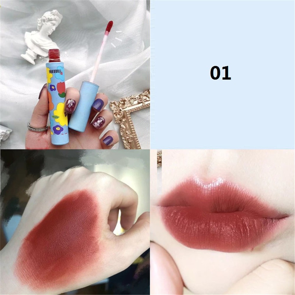 (Hàng Mới Về) Son Môi Qipin Không Dính Thành Cốc Với 6 Màu Lựa Chọn