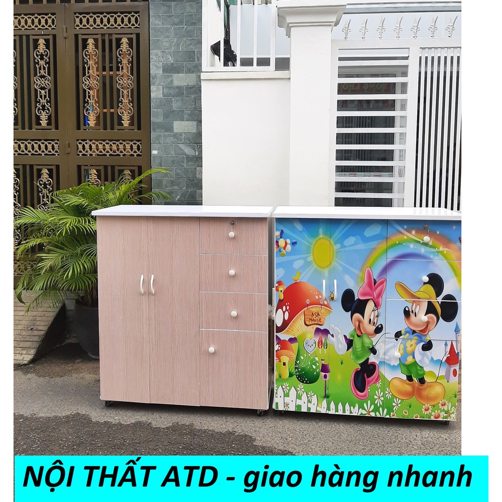 TỦ QUẦN ÁO CHO BÉ NHỰA ĐÀI LOAN