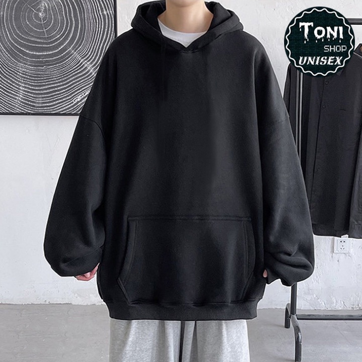 ÁO HOODIE BASIC Nỉ Bông Cao Cấp Full Size Full Màu (HD1000 - Kèm Video Ảnh Thật)