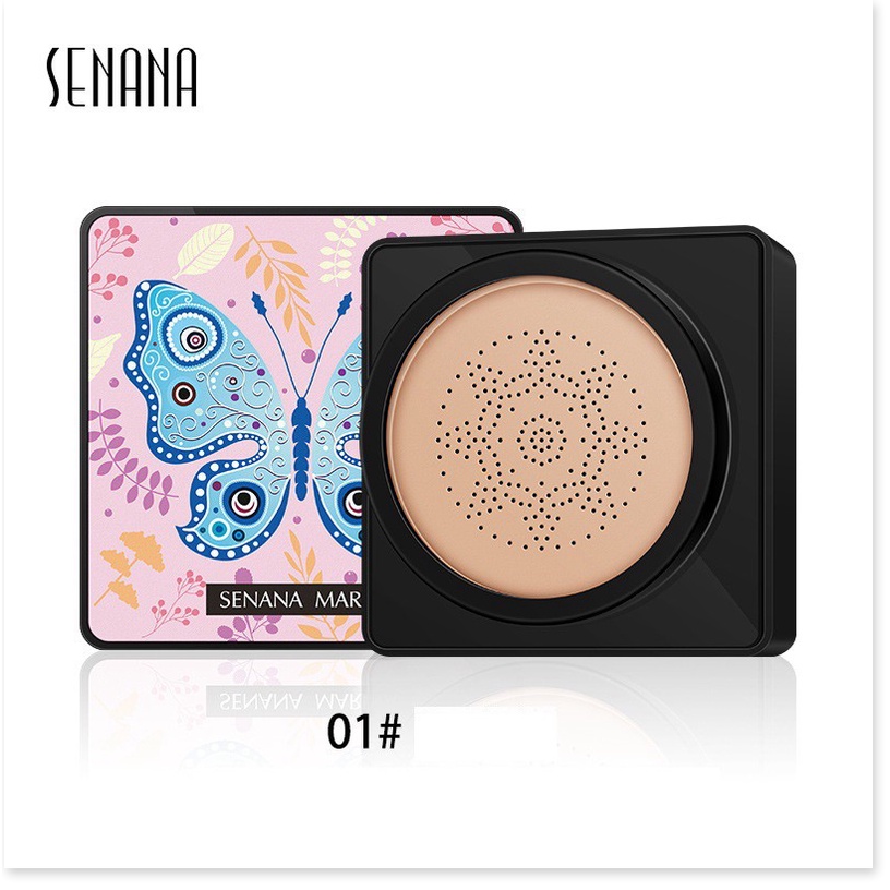 [Mã giảm giá] 🌈🍓🦋 Phấn Nước BB Cream Hình Bướm Senana Maria Kèm Bông Tán Hình Nấm Siêu Tiện Lợi | BigBuy360 - bigbuy360.vn