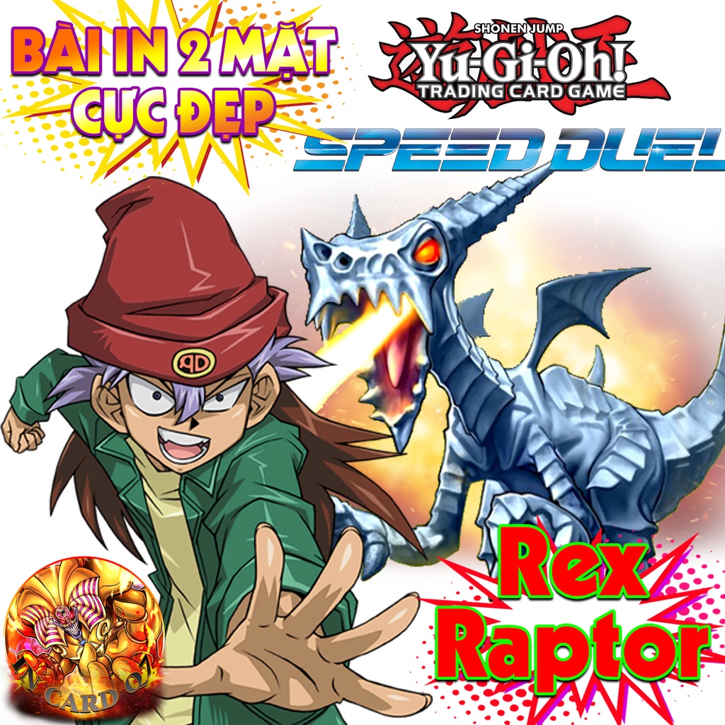 Deck Bài Yugioh Speed Duel Ryuzaki - Rex Raptor