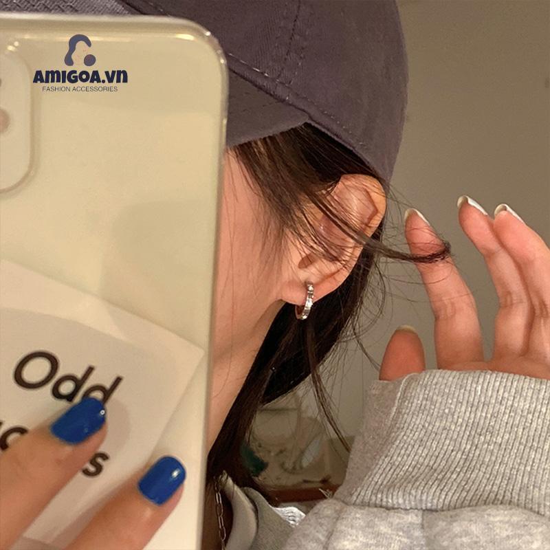 Khuyên Tai Đính Đá Zircon Phong Cách Hợp Thời Trang Cho Nữ