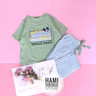 ĐỒ MẶC NHÀ ĐỒ Bộ kaki