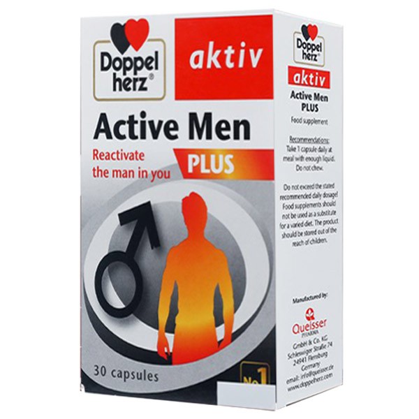 [GIÁ GỐC] Active Men Plus tăng cường sinh lý nam hộp 30 viên