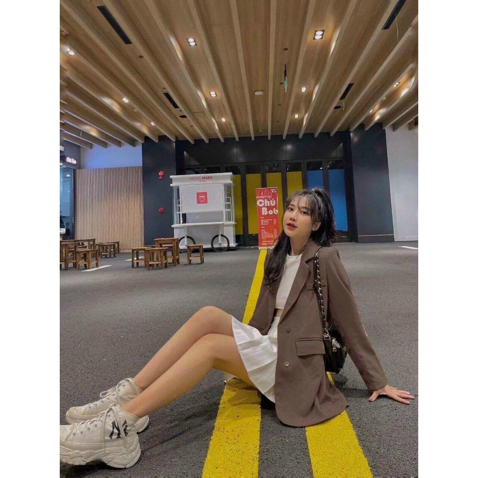 ÁO VEST TAY CÚC FORM NHỎ PHONG CÁCH HÀN