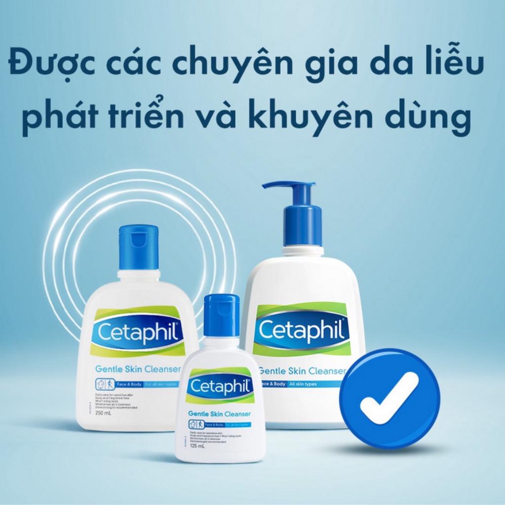 [CHÍNH HÃNG] Sữa rửa mặt Cetaphil Gentle Skin Cleanser 125ml - 473ml