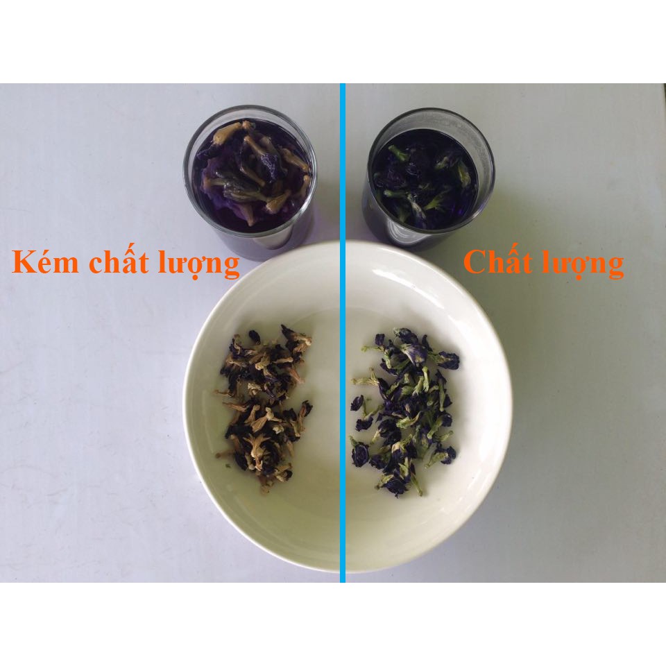 Trà hoa đậu biếc - 1 KG/ Thích hợp cho các cửa hàng trà sữa & Coffee, tạp hóa, cửa hàng kinh doanh nhỏ lẻ, quán ăn,...