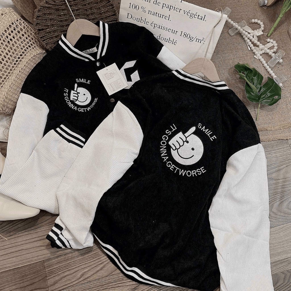 (MẪU MỚI) ÁO KHOÁC BOMBER  NAM NỮ CHẤT LIỆU KAKI NHUNG CAO CẤP SÀNH ĐIỆU THỜI TRANG SHOP VALENTINA