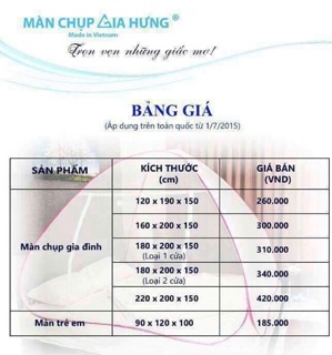 Màn chụp Gia Hưng