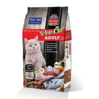 Thức ăn dành cho mèo trưởng thành pro - cat 400gr