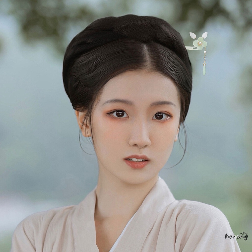 Trâm Cài Tóc Đính Hoa Tua Rua Phong Cách Trung Hoa Tối Giản Cho Nữ