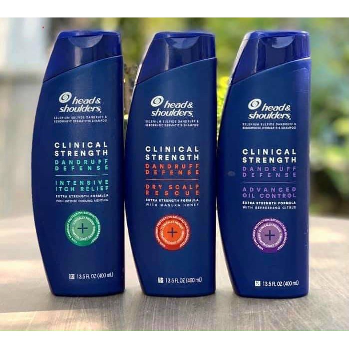 Dầu Gội Sạch Gàu Head Shoulder Clinical Strength Mỹ 400ml | BigBuy360 - bigbuy360.vn