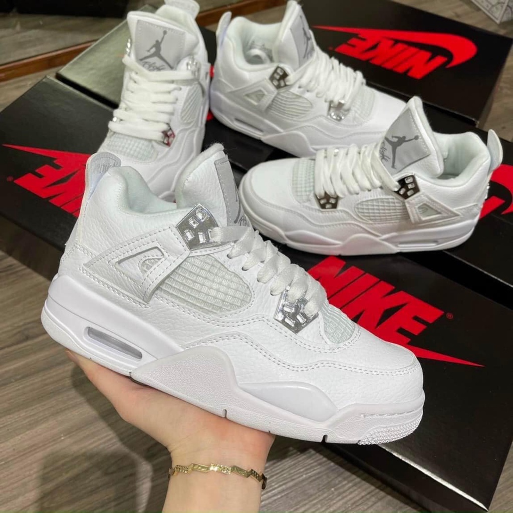 GIÀY JORDAN 4 TRẮNG FULL CAO CẤP FULL BOX