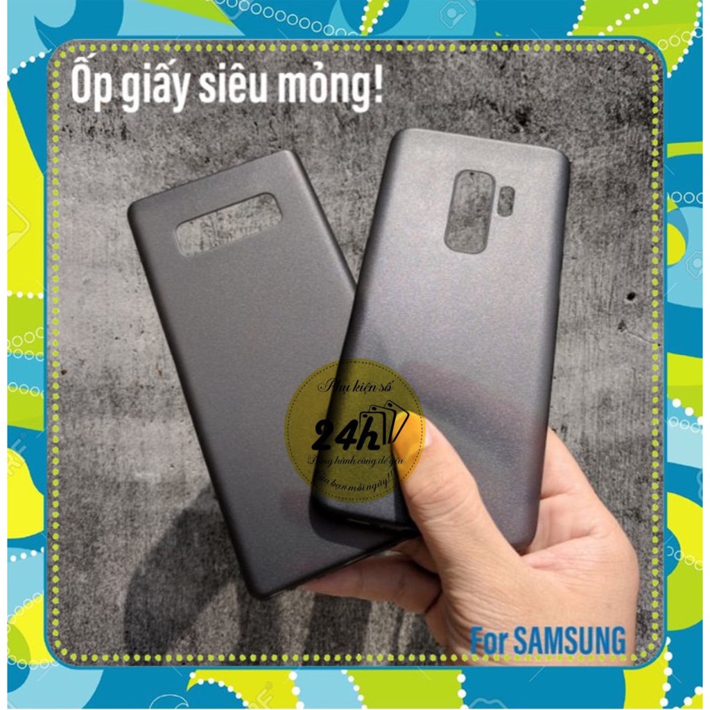 Ốp giấy siêu mỏng cho Samsung s8 / s8 plus / s9 / s9plus / s10 / s10plus / s7 edge