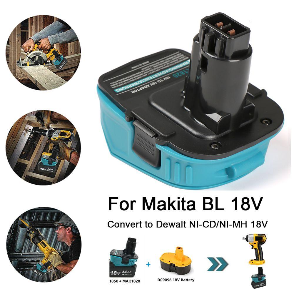 Nguồn Sạc Pin Li-ion MAK1820 Thay Thế Cho Makita BL 18V to Dewalt NI-CD / NI-MH 18V
