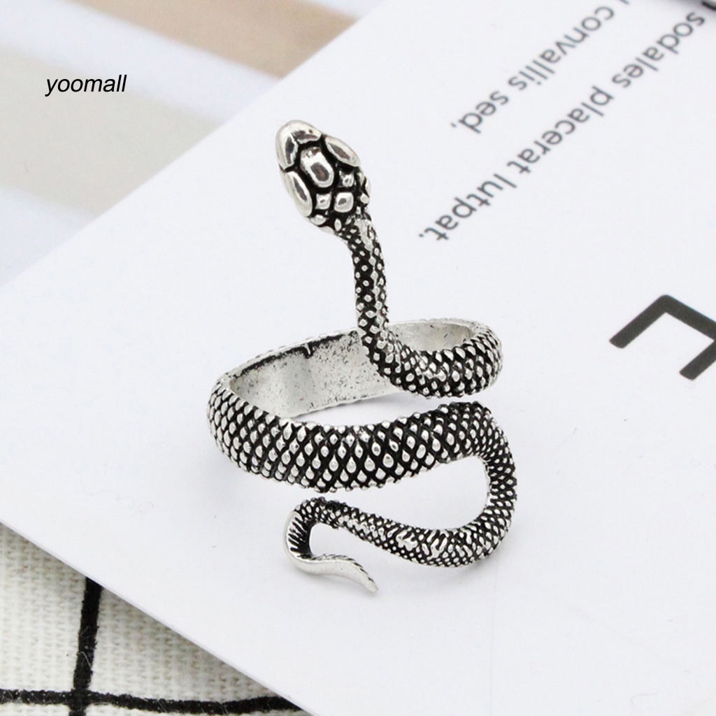 / Yo / Nhẫn Hở Bằng Hợp Kim Phong Cách Retro Cho Cuộc Sống Hàng Ngày