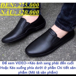 Giầy lười nam thiết kế sang trọng xuxu