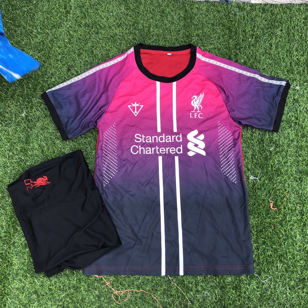 Bộ Quần Áo Bóng Đá CLB Liverpool Đỏ Mới Nhất 2021-2022 (Miễn Phí In Tên Số ) - Quần Áo Đá Banh Mới Nhất