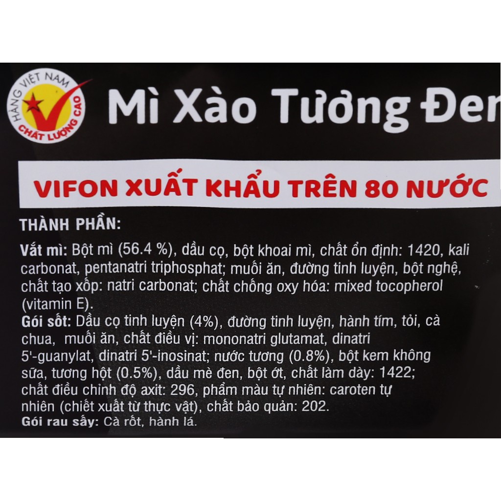 Mì sốt tương đen Vifon hộp 90g - ngocan29