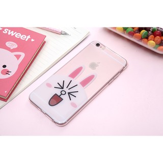 Sale Ốp cặp đôi gấu Brown và thỏ Cony