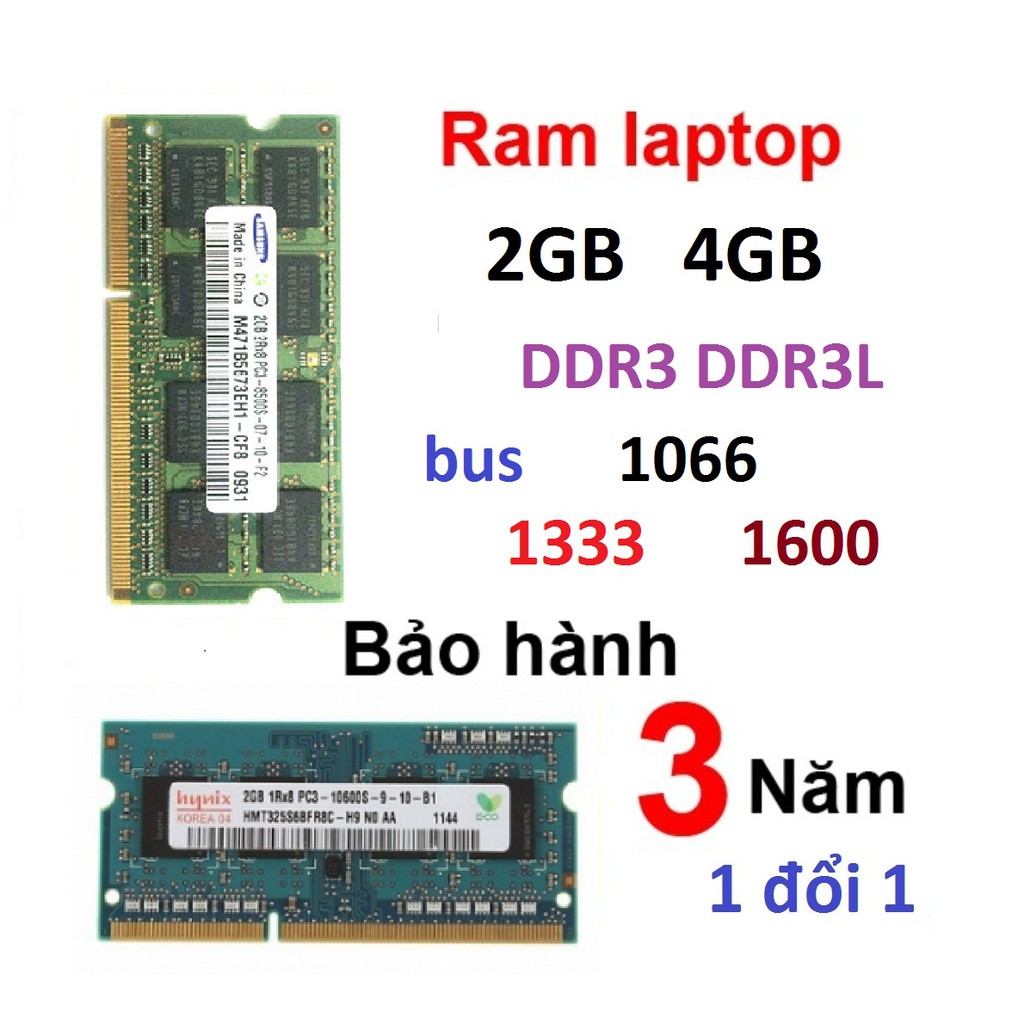 Ram DDR3L 4GB 2Gb laptop ram DDR3 4Gb 2Gb bus 1066 1333 1600 pc3 pc3l 12800s 10600s 8500s