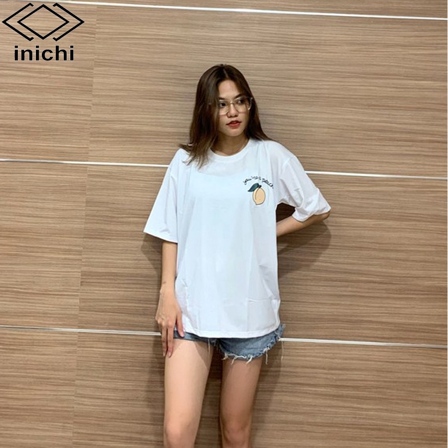 Áo thun tay lỡ INICHI A648 form rộng oversize nữ