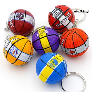 Móc Khóa Hình Bóng Rổ Kobe James Xinh Xắn Dùng Để Trang Trí