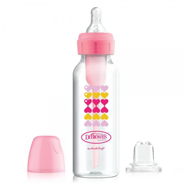 Bình sữa Dr. Brown chuyển đổi 250ml nhựa PP