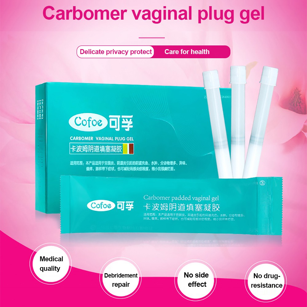 Set 3 Gel Cofoe Carbomer Giúp Giảm Ngứa Vùng Âm Đạo