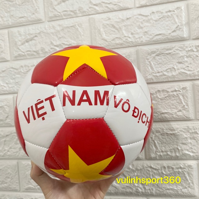 Bóng đá Việt Nam Vô Địch Số 3-4-5 tặng kèm lưới và kim bơm (Ảnh thật)