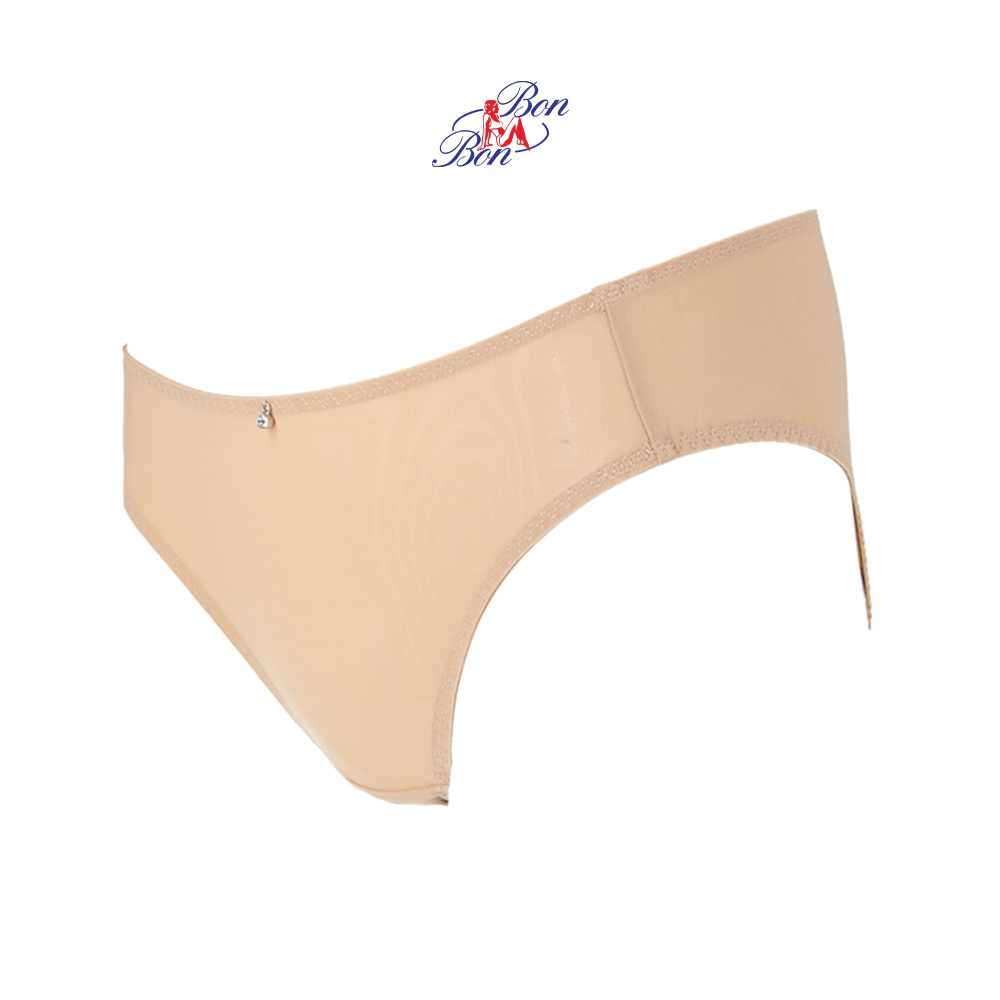 Quần lót lưng vừa, vải mịn trơn bóng Bon Bon - SV35147