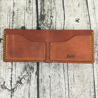 [Hàng Tốt] Bóp ví nam, ví ngang mini da bò handmade - VN1823