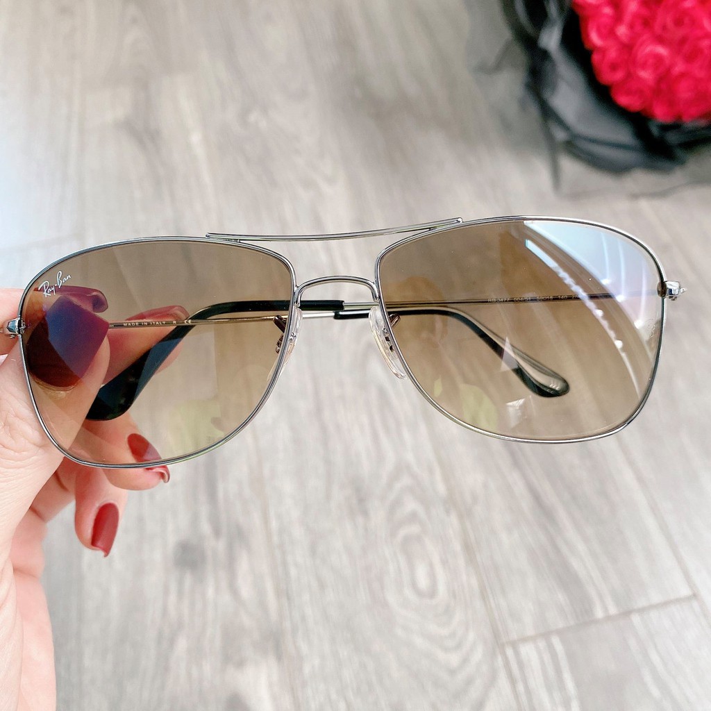 Kính mát chính hãng Rayban 3477 004/51 - size 59mm nam nữ đeo đẹp