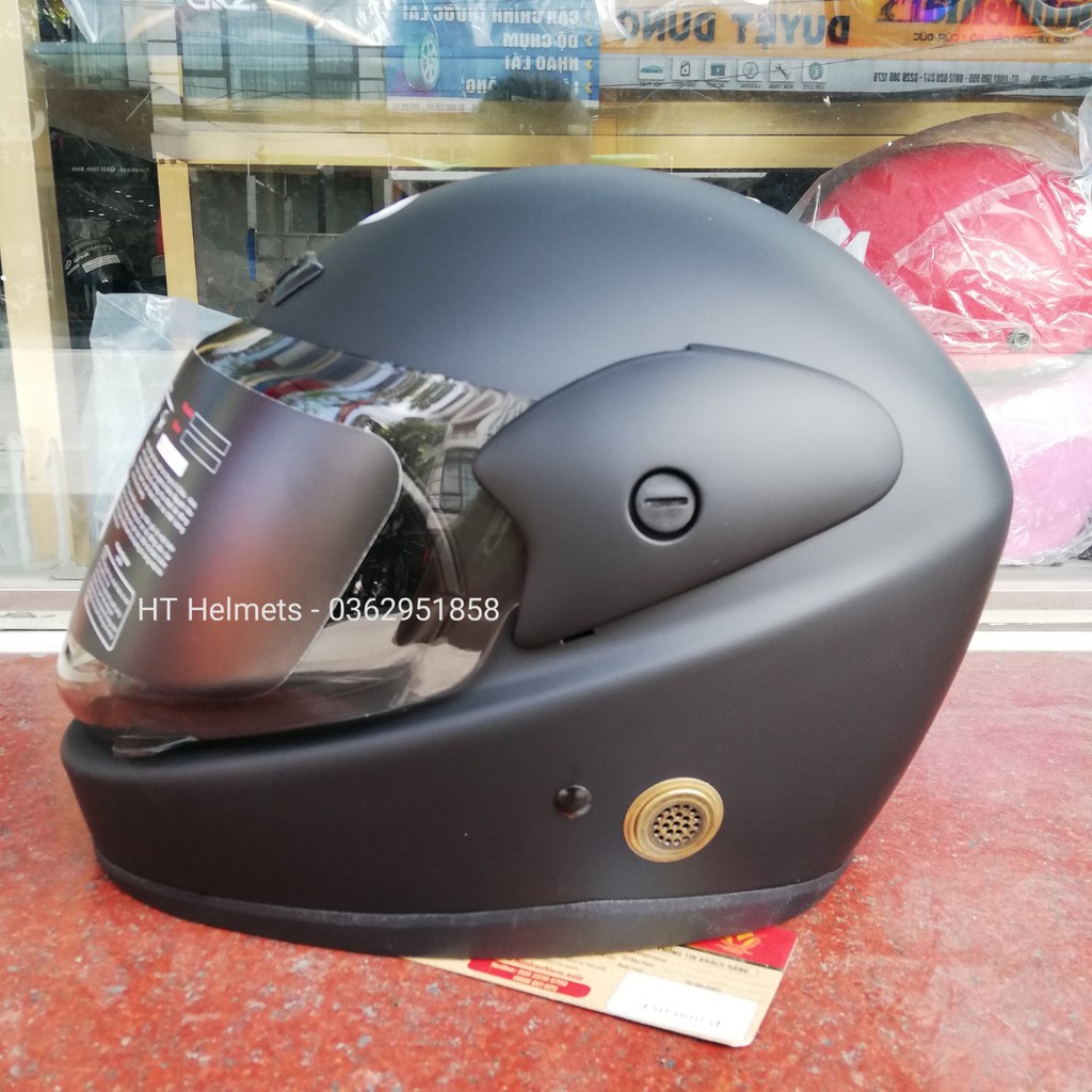 Kính thay thể mũ bảo hiểm fullface Asia MT120 chính hãng