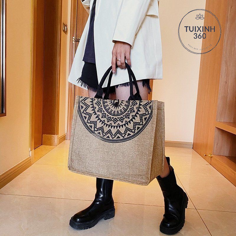 Túi tote thời trang vintage hot trend 2021