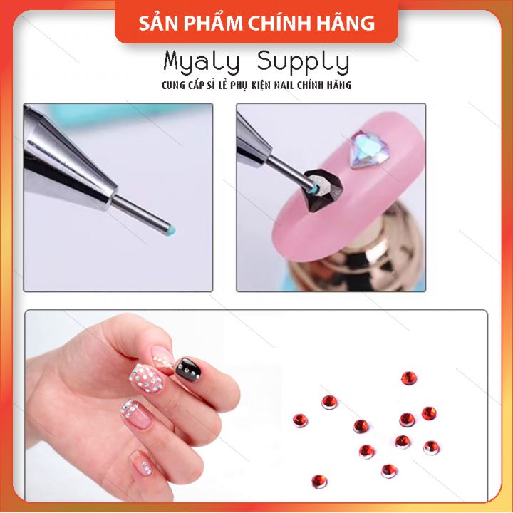 Bút Chấm Đá Nail 2 Đầu Cán Đá SP000171