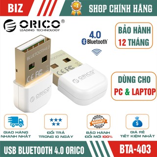 USB BLUETOOTH ORICO BTA-403 hỗ trợ Bluetooth cho máy tính - Phân phối chính hãng !!!