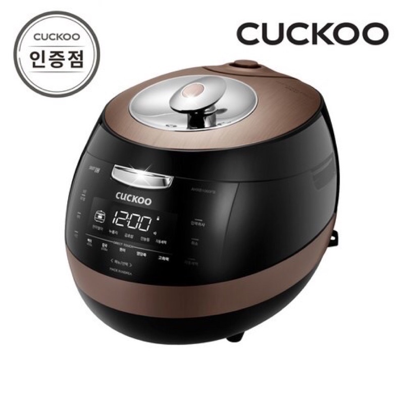 NỒI CƠM ĐIỆN CUCKOO CAO TẦN CRP-AHXB1060FB 1.8L NỘI ĐỊA HÀN QUỐC_10 người[Hàng Chính Hãng]